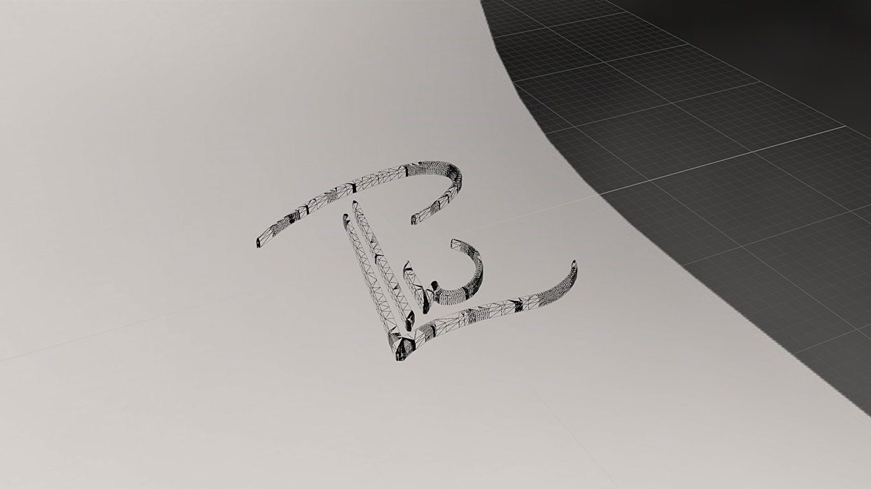 Lederwerker Logo 3D Mesh