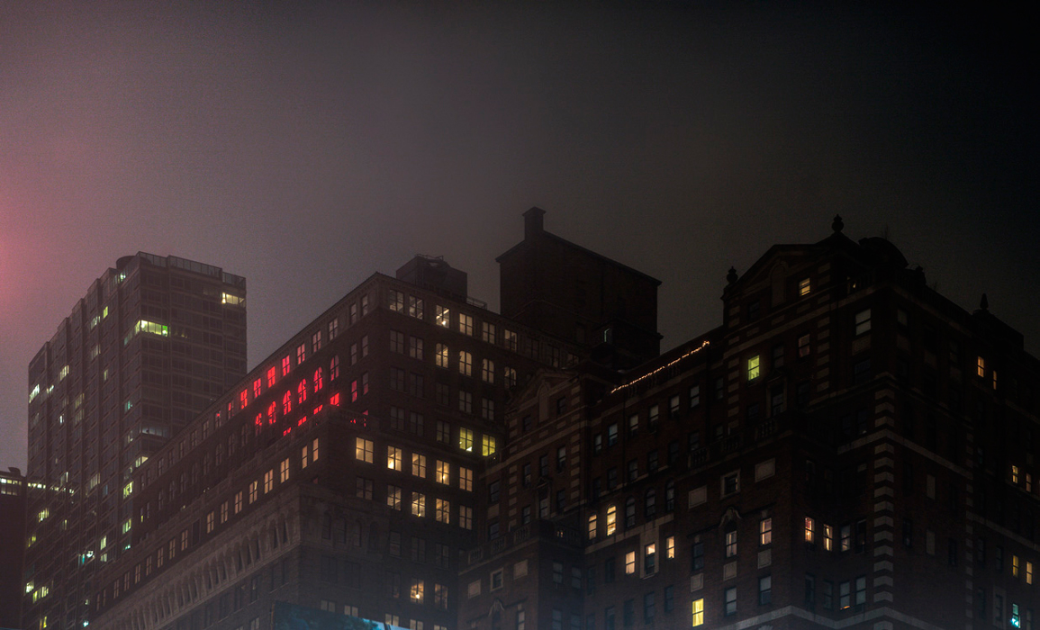walking in manhattan