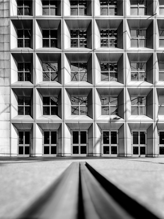 la defense grande arche facade