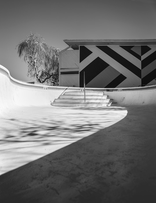 empty swimming pool