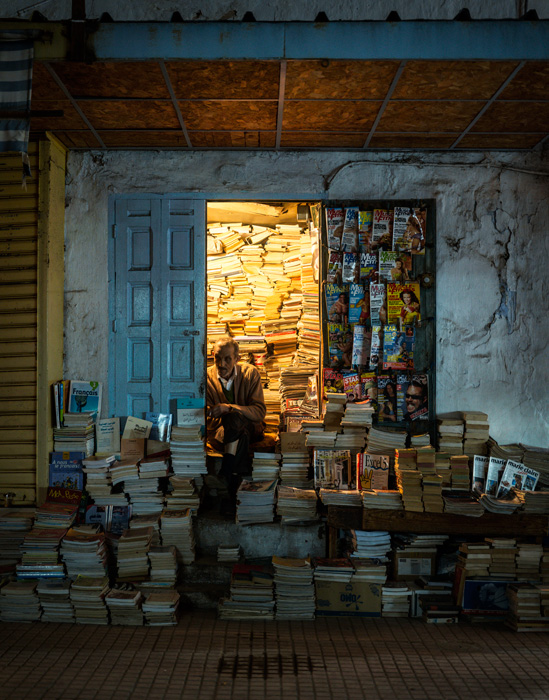 Newsman in Morocco